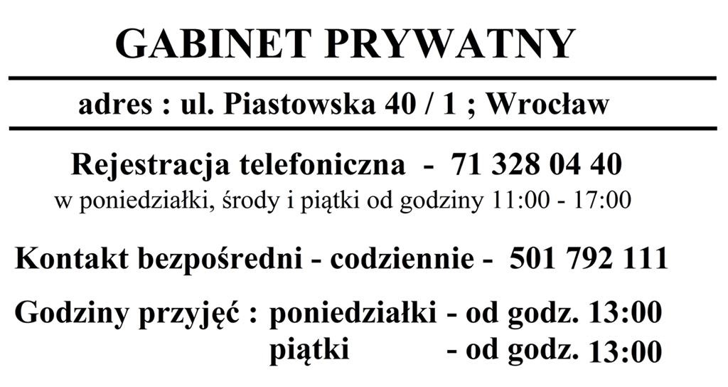 Sleiman Nadim gabinet prywatny